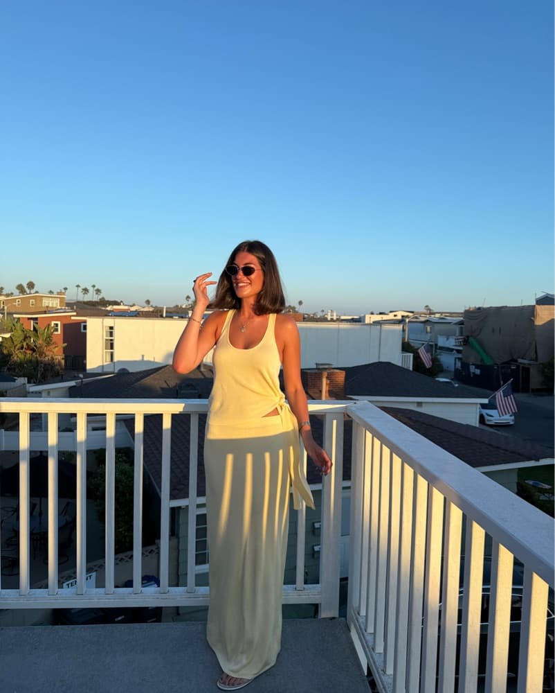 Two Piece Yellow Set - Image 2