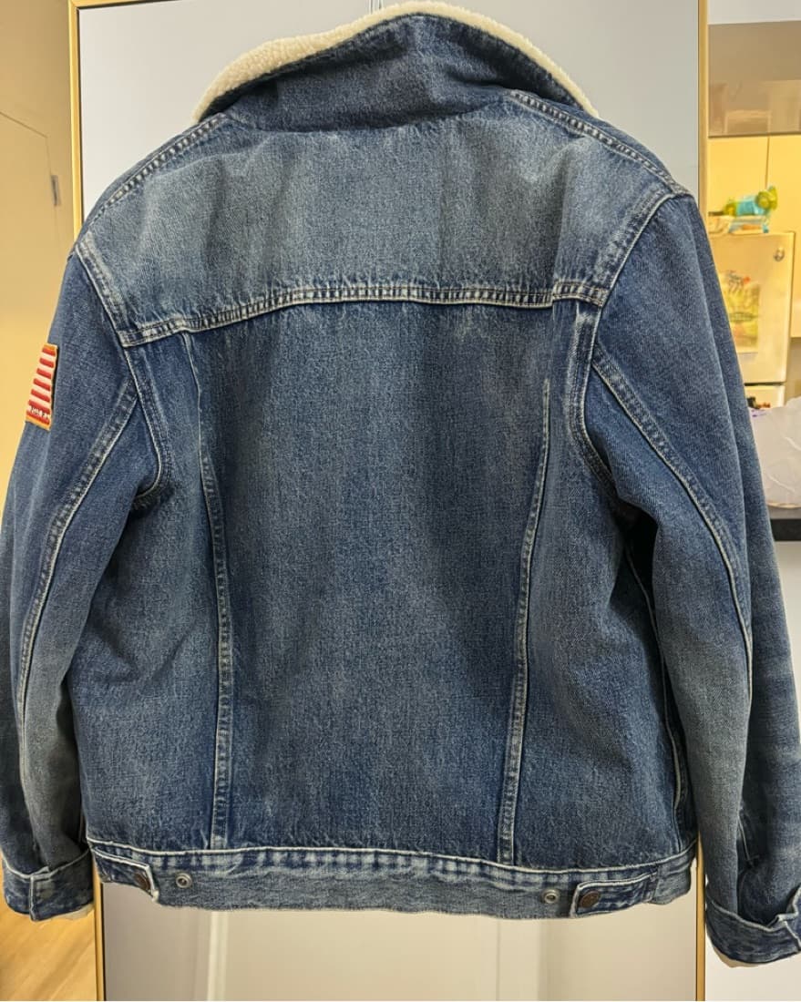Ralph Lauren Sherpa Lined Denim Jacket - Image 2