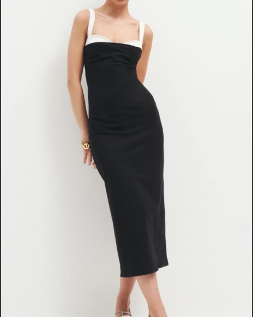 Reformation Nelle Knit Dress - Image 2