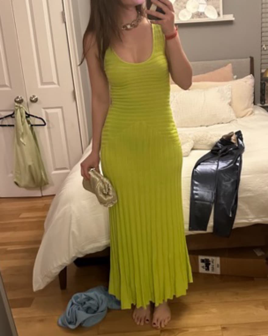 Mara Hoffman Knit Green Maxi  - Image 2