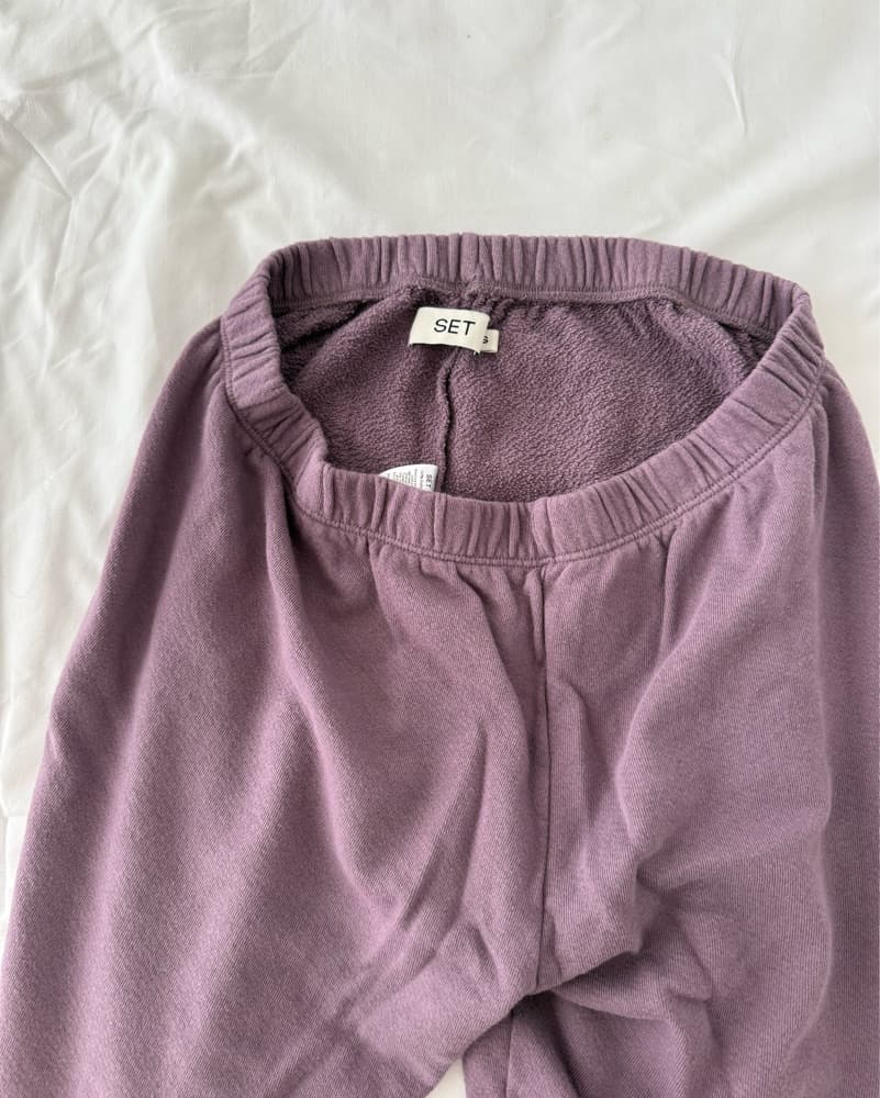 Set Active purple sweatpants - Image 2