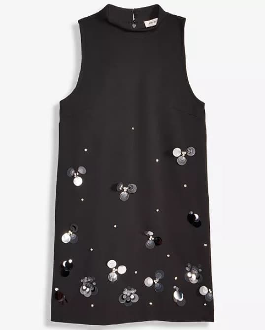 Paillette Embelished Dress - Image 1