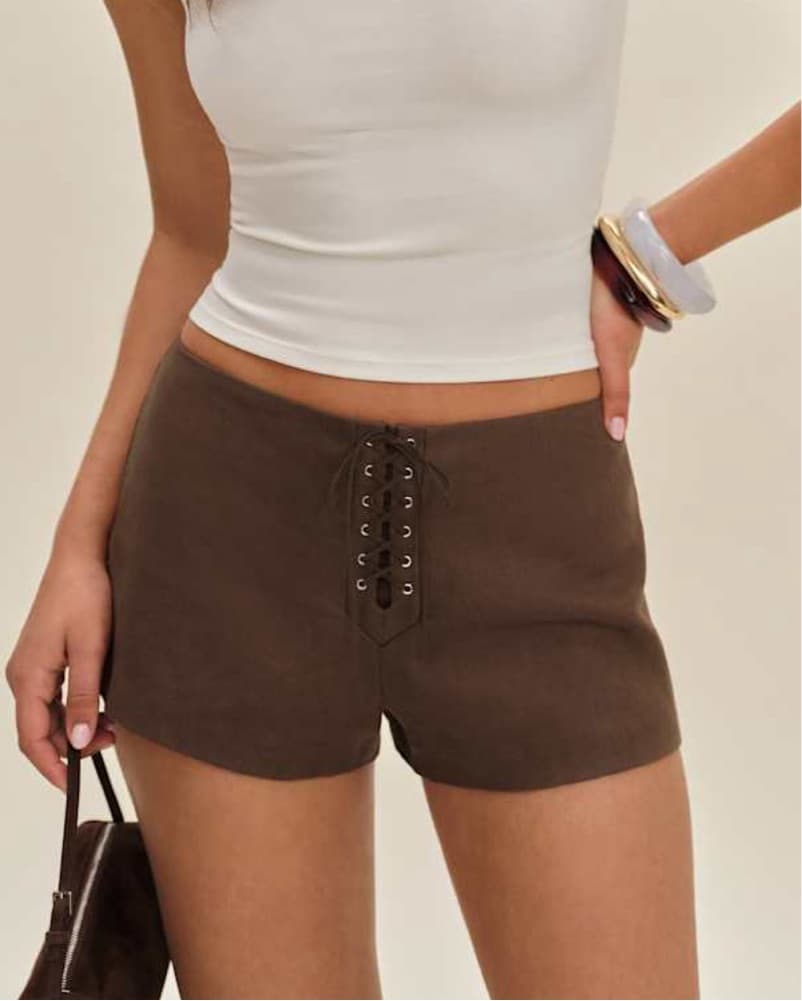 Reformation Quin Linen Short  - Image 1