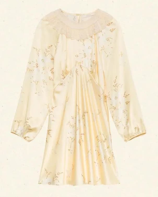 Doen Minna Satin Mini Dress - Image 3