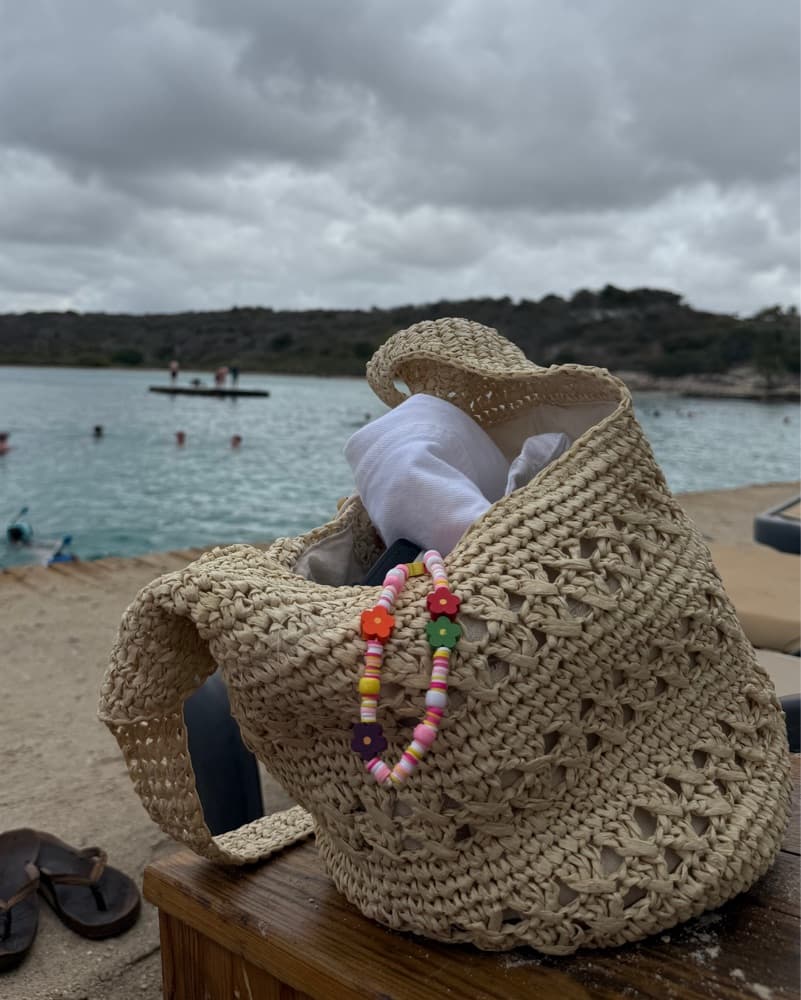 Straw crossbody Bag - Image 4