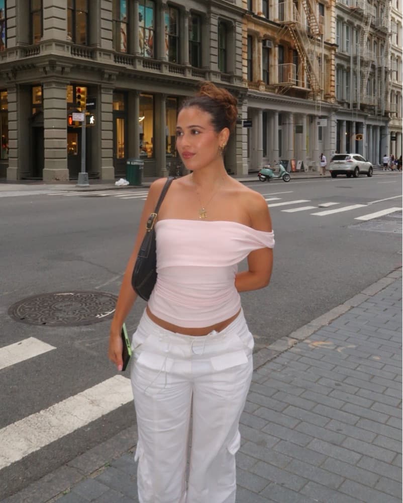 Pink Strapless Top - Image 1