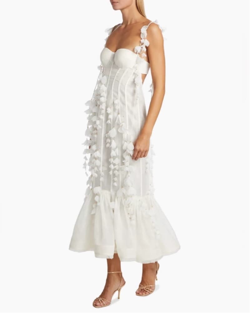 Zimmermann Dawning Petal Midi Dress - Image 2