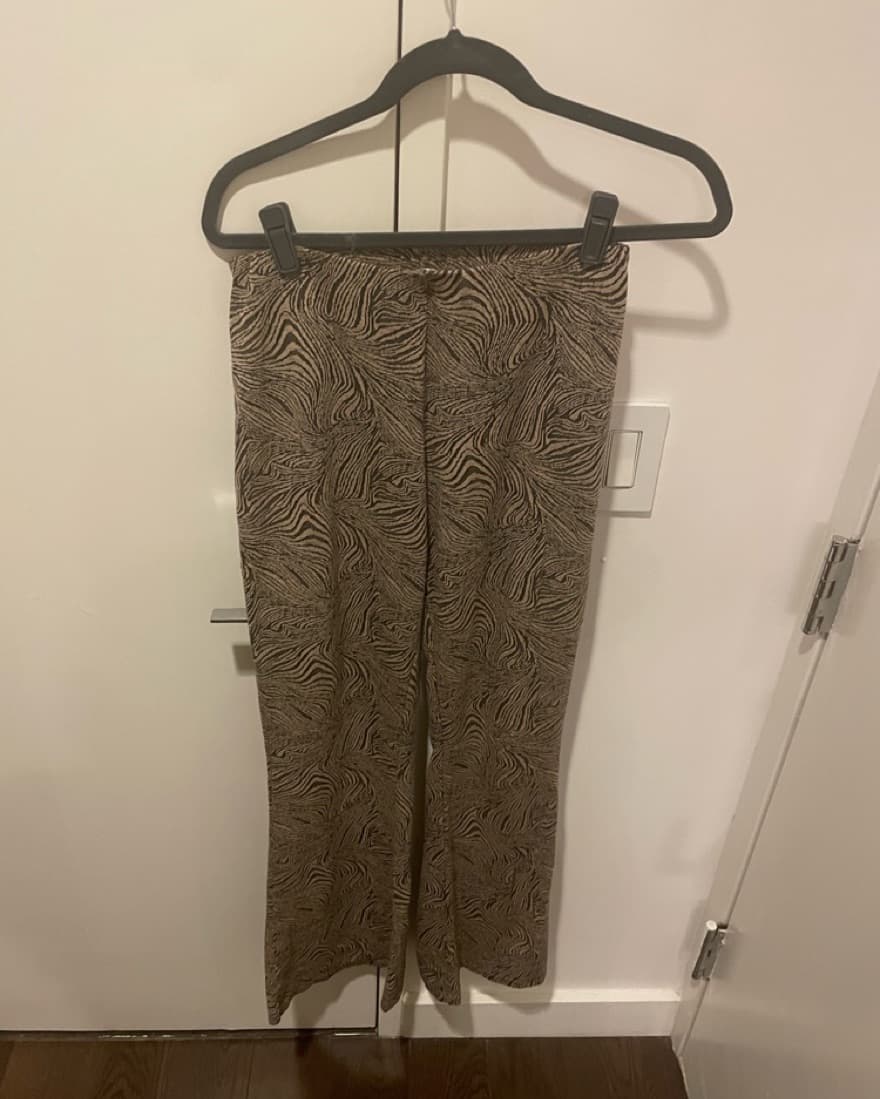 Zara Jacquard Flare Set Pant - Image 2