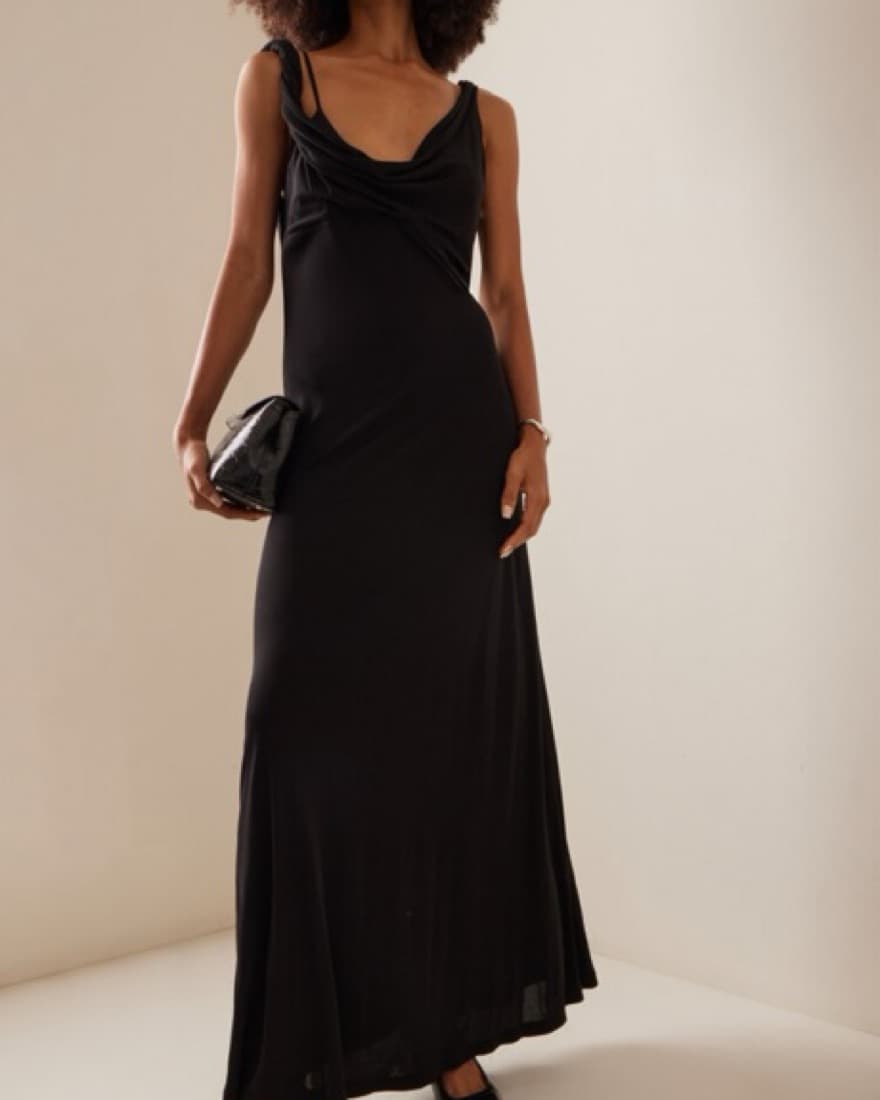 Toteme Crepe Maxi Dress - Image 1