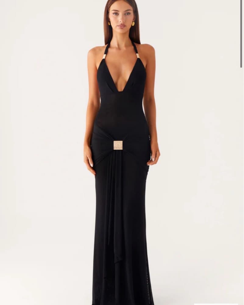 Miyah Halter Peppermayo Dress - Image 1
