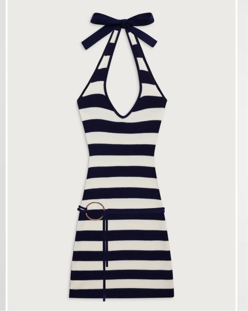 Frankie Bikinis Dolly Knit Mini Dress  - Image 2