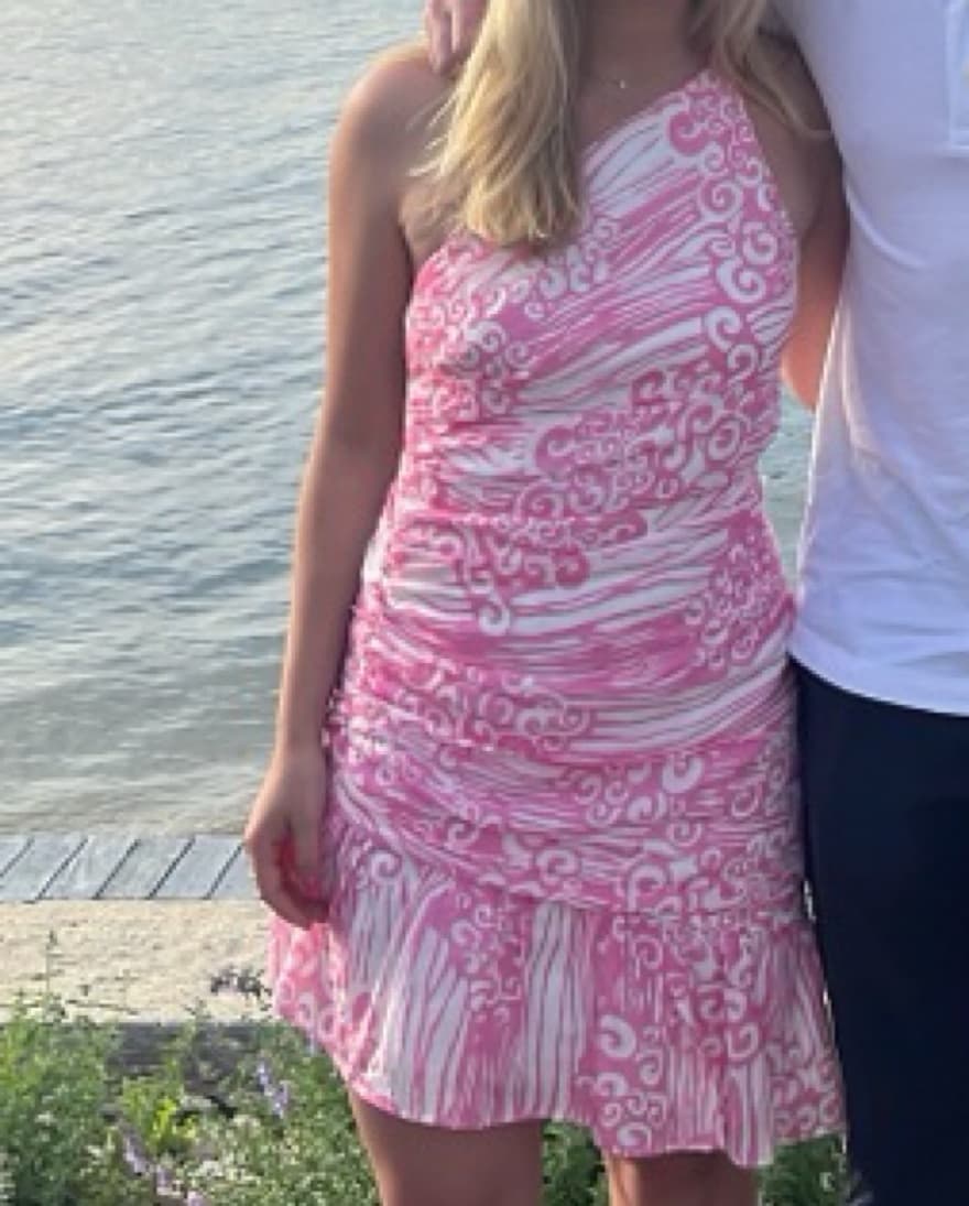 Amanda Uprichard Pink Dress - Image 2