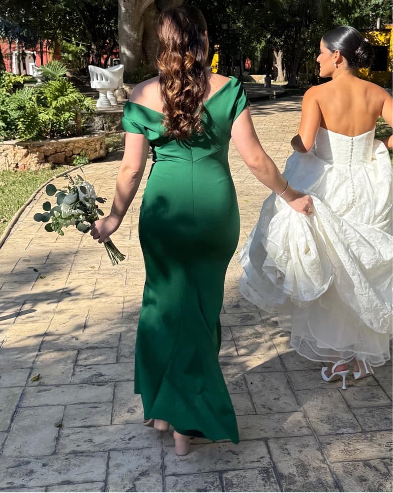 Green Formal Dress - Image 4