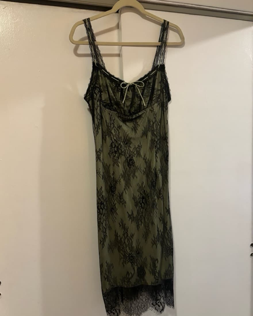 Lingerie Inspired Lace Cocktail Dress  - Image 1