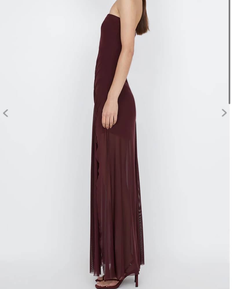Bec & Bridge Maroon Dress - Image 2