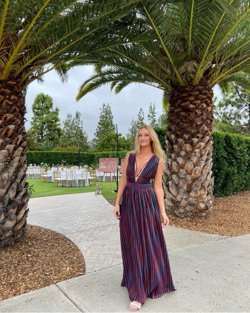 Simkhai Rainbow Pleats Maxi dress  - Image 6