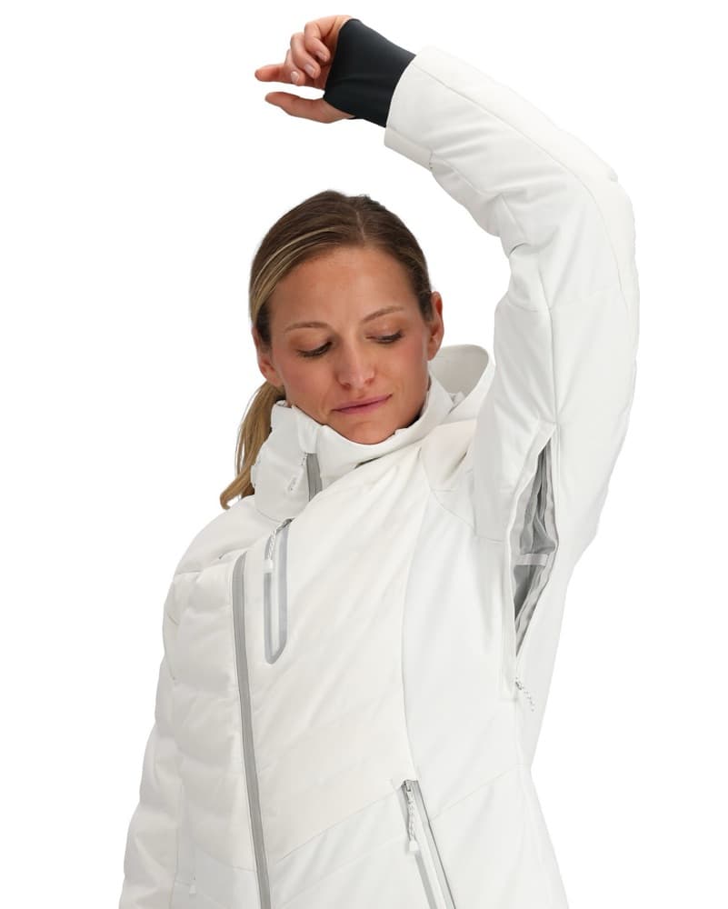 Obermeyer Cosima Down Jacket - White - Image 4