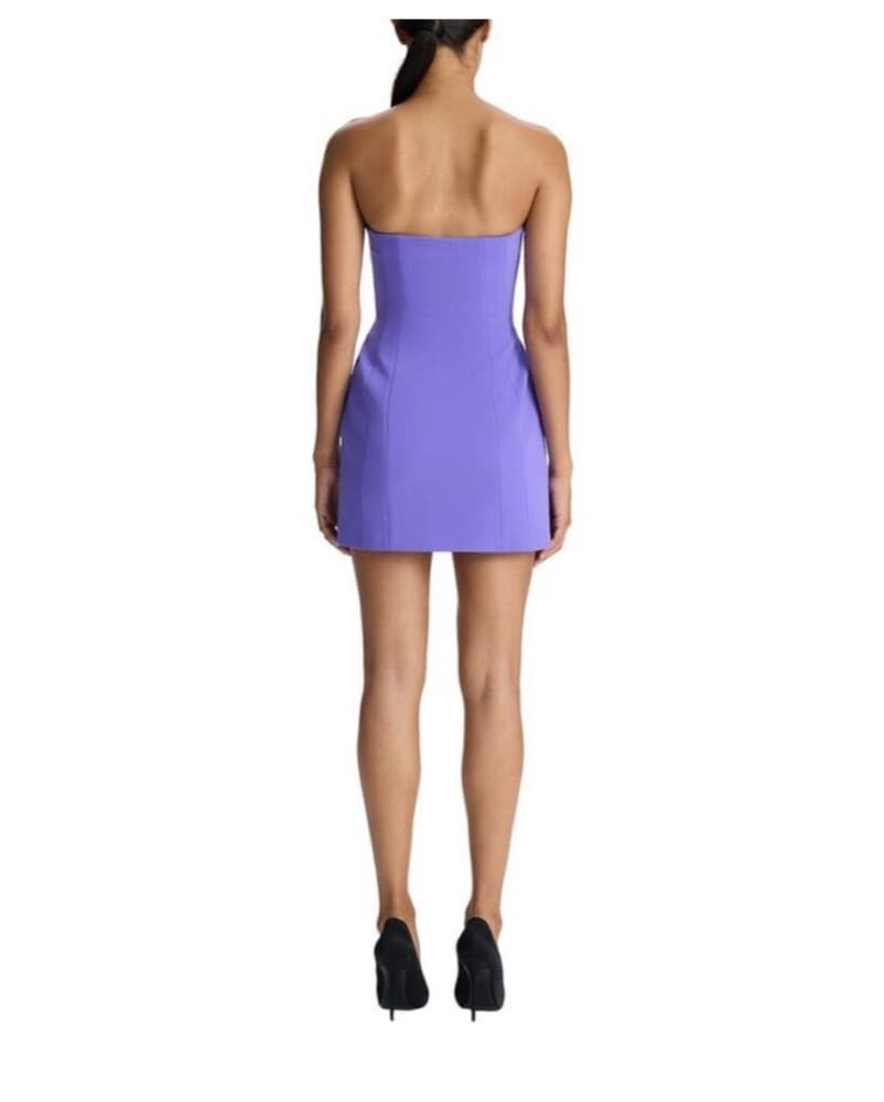 A.L.C. Purple Mini Dress  - Image 4