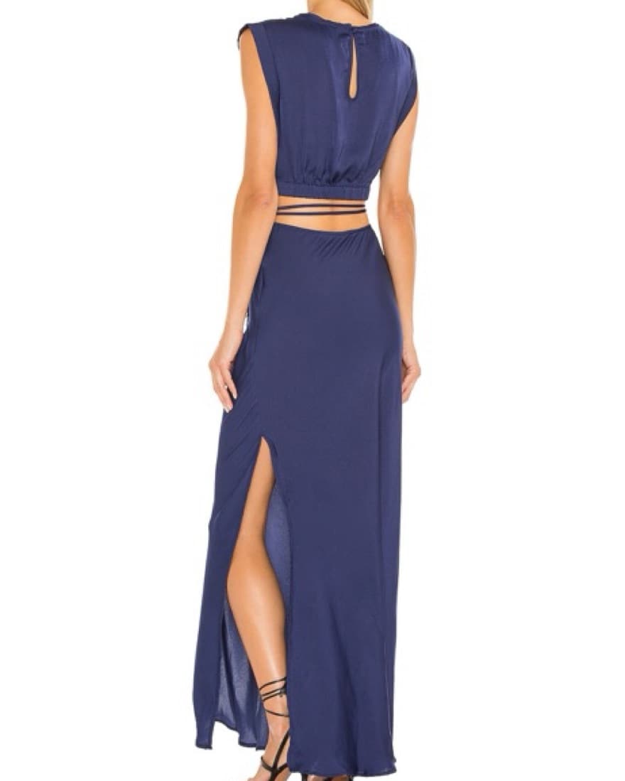 Free People Navy Skirt Set - Image 3