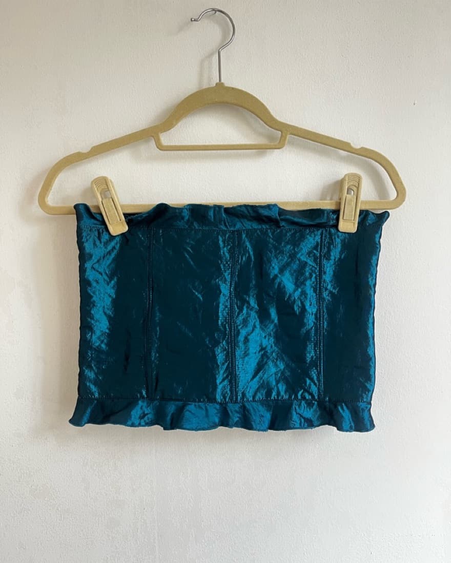 Blue Corset Top - Image 2