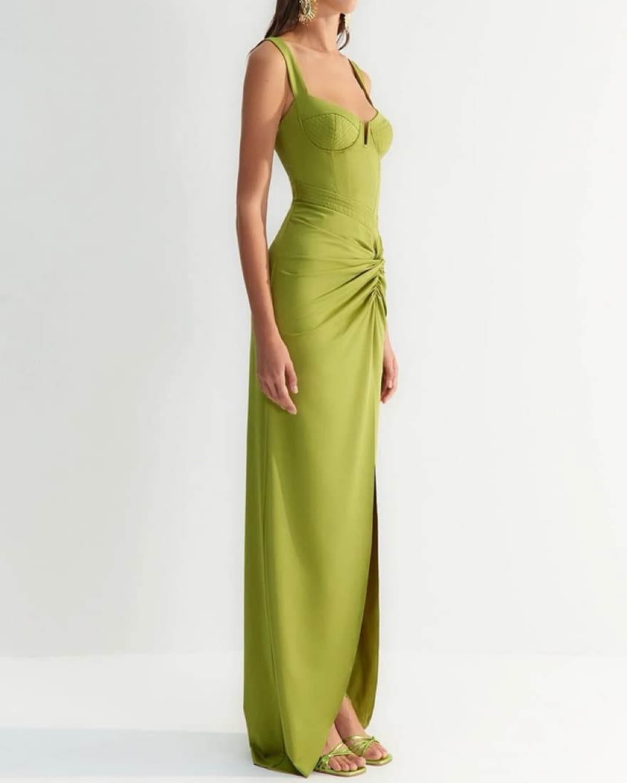 Green Maxi Dress  - Image 2