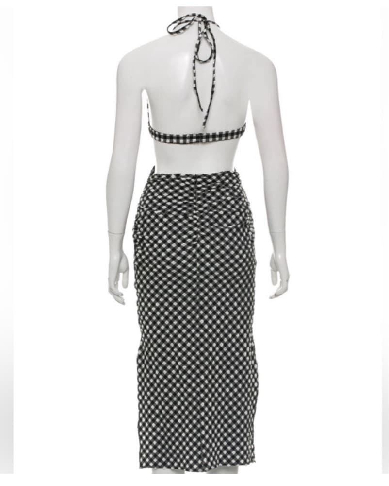 Rachel Comey Gingham Midi Dress - Image 3