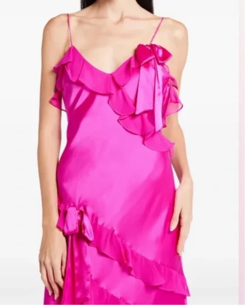 Loveshackfancy Rialto Silk Gown - Image 2