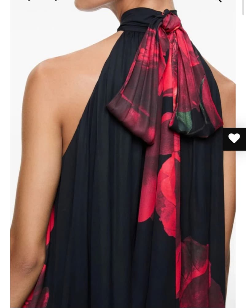 Alice + Olivia Floral Halter Dress - Image 3