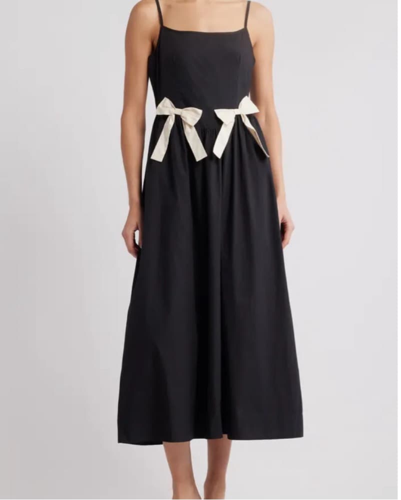 Midi Dress With Cute Bows! - Image 1