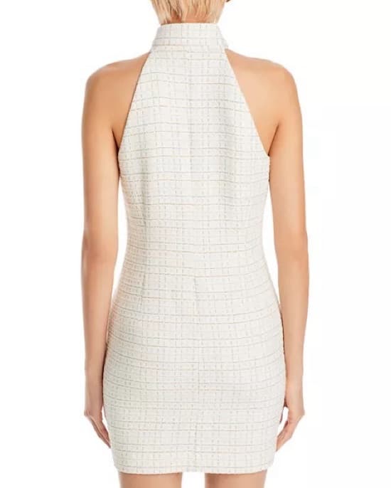 Veronica Beard Tweed Mini Dress - Image 3