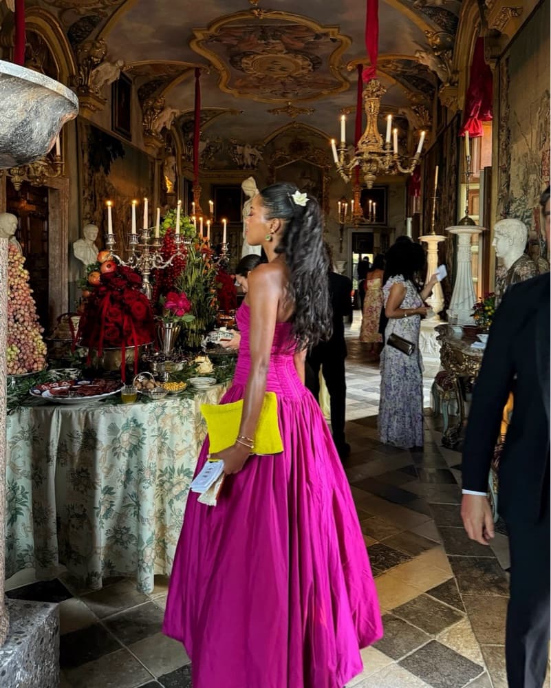Aje Fuchia Gown  - Image 2