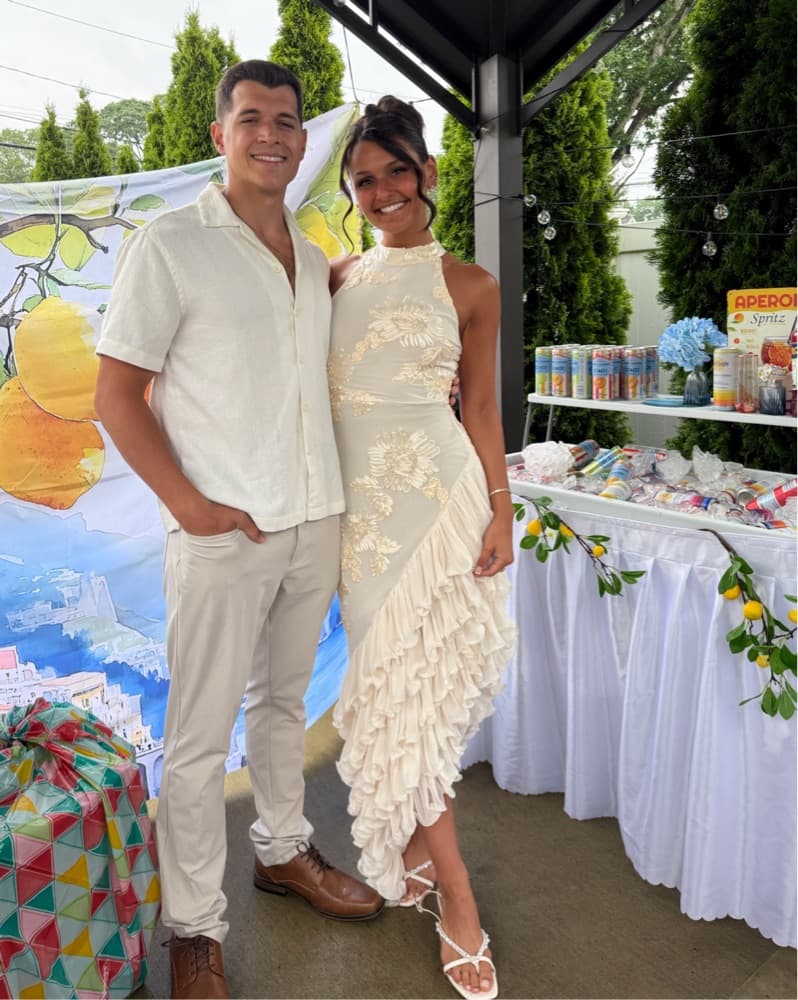 Stunning Ruffled Floral Maxi Dress - Image 3