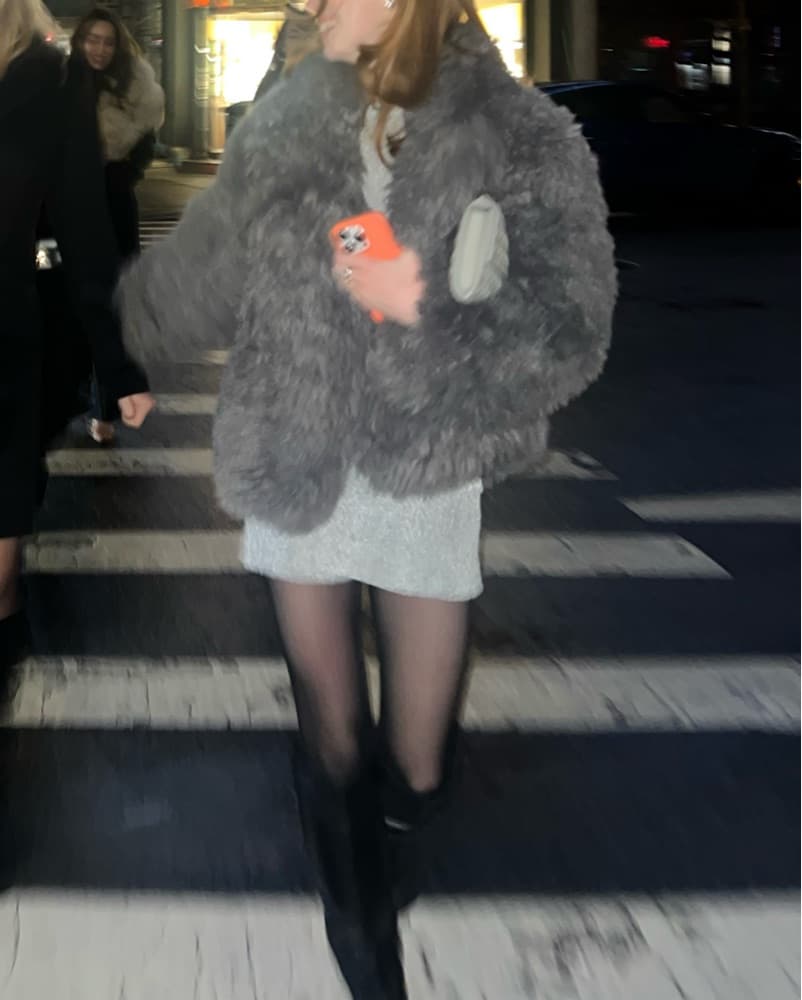 Staud Soprano Faux Fur Coat - Image 2