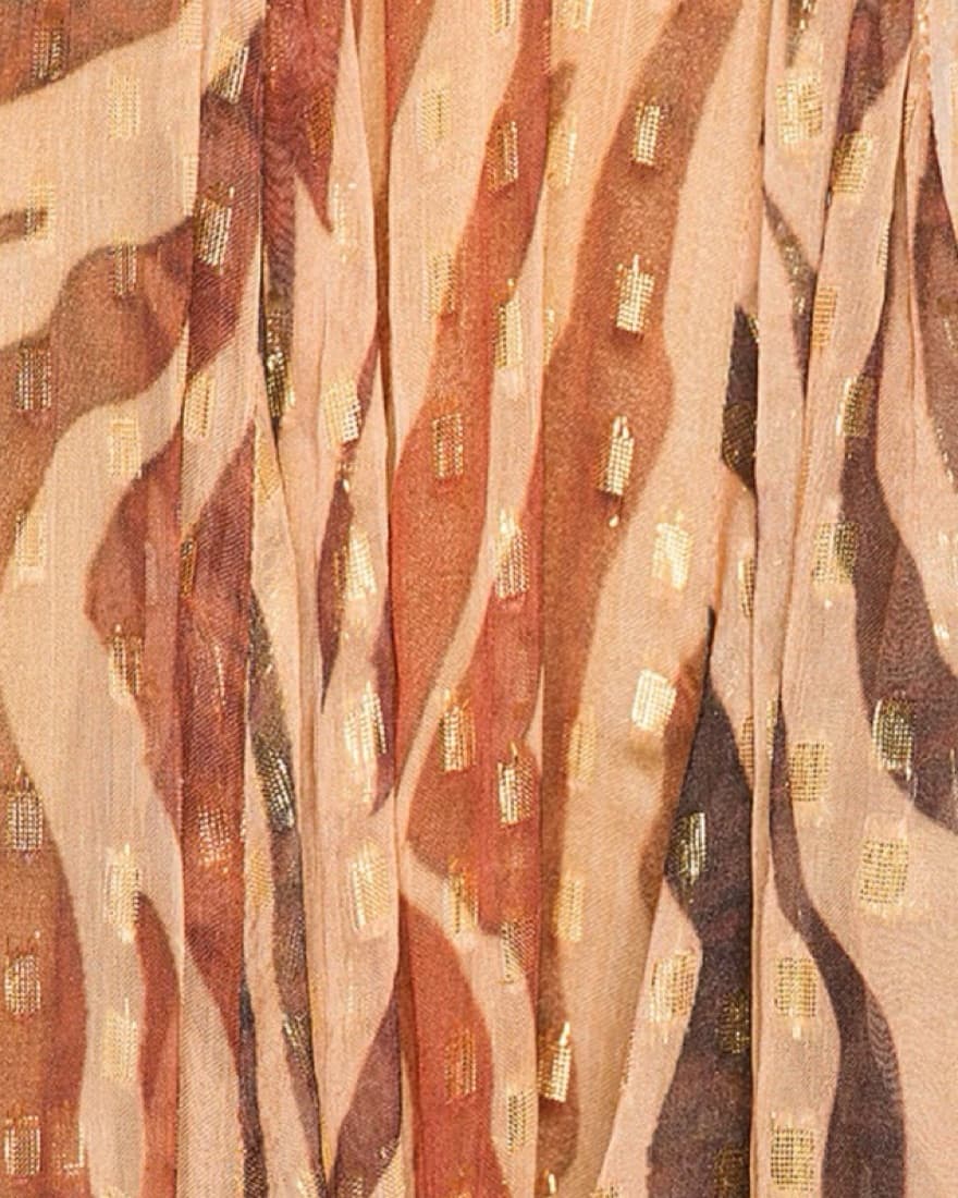 Rococo Sand Animal Print Dress - Image 3