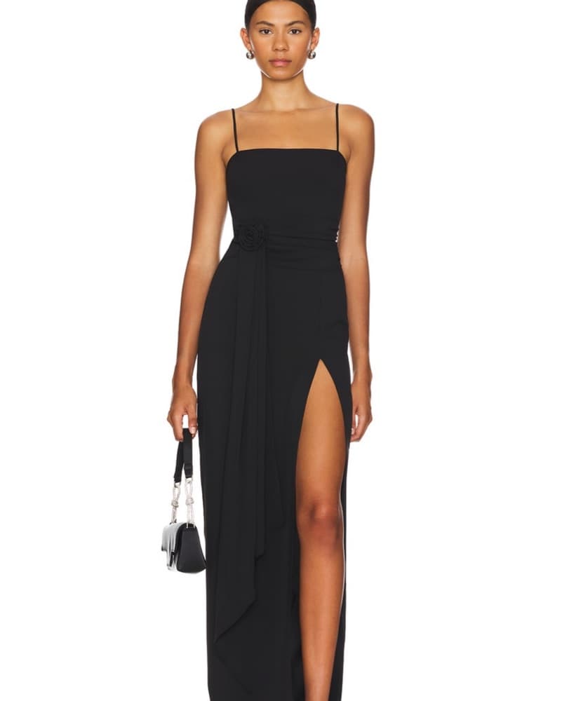 Amanda Uprichard Black Dress  - Image 1