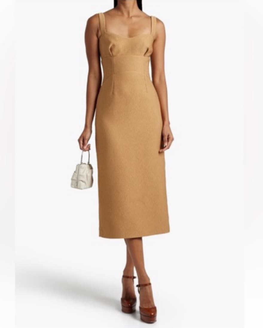 Emilia Wickstead Midi Cocktail Dress - Image 1