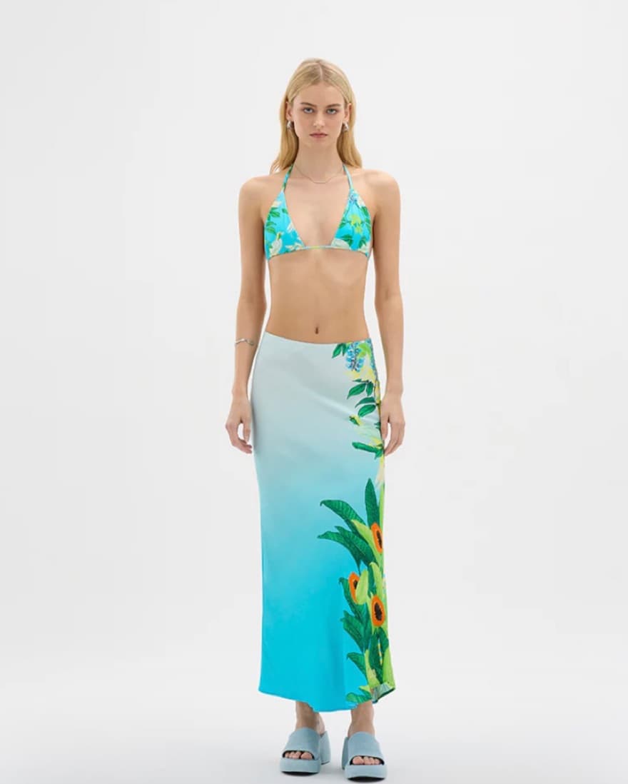 Muma Illustrated Maxi Skirt  - Image 1