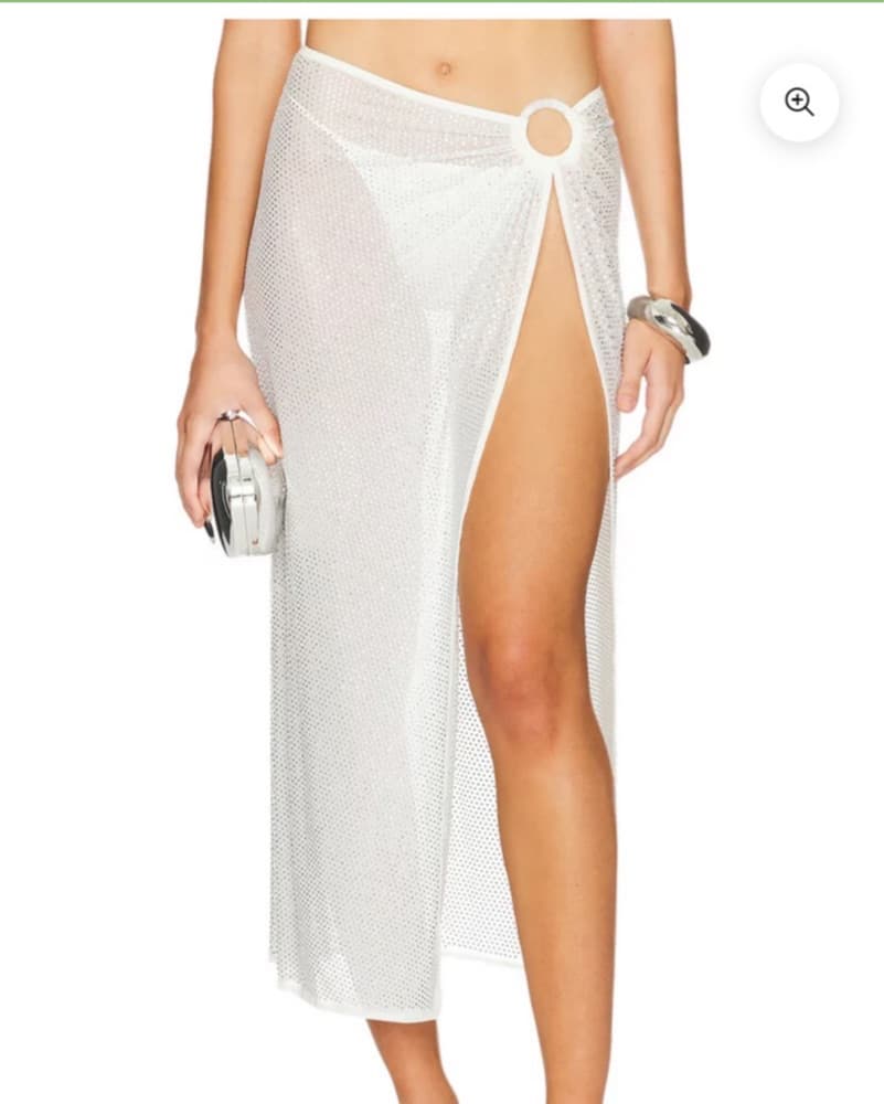 WeWoreWhat Rhinestone Coverup - Image 1