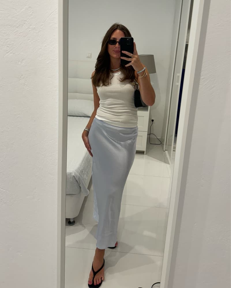 Aritzia Slip Skirt - Image 1