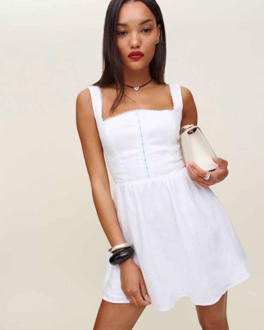 Reformation Sheri Linen Dress - Image 1