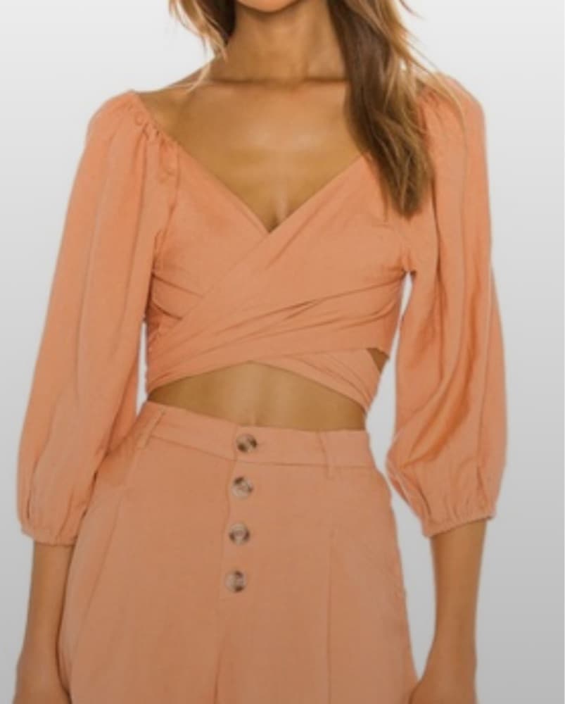 L Space Wrap Top - Image 2