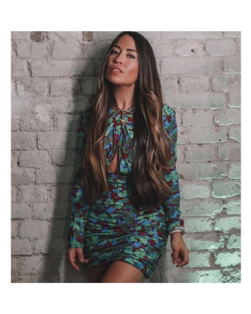 Green Floral Dress - Image 5