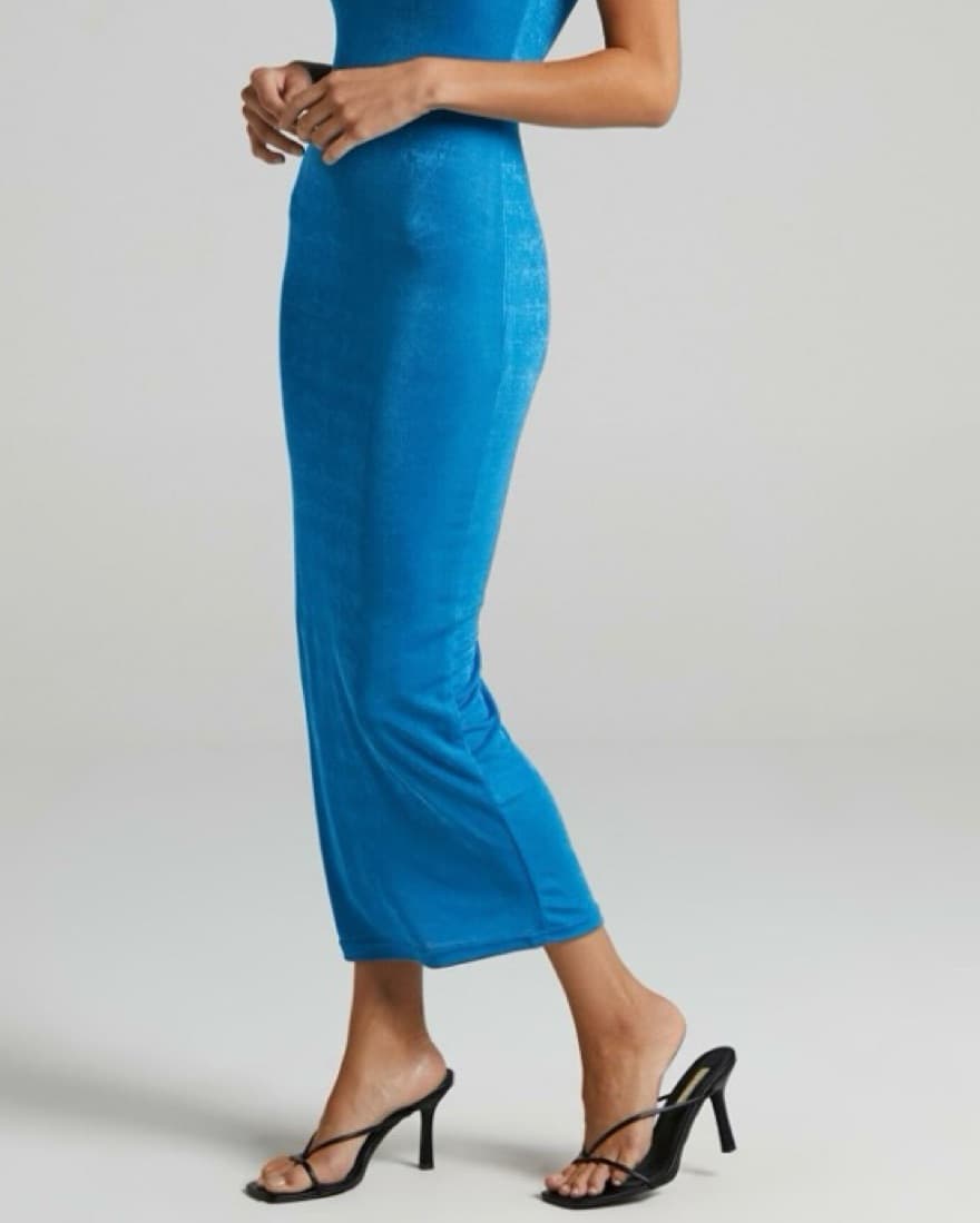 Lioness Everlast Dress Blue - Image 3