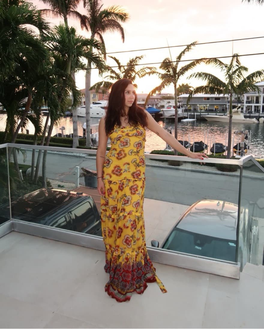 Alexis Vibrant Floral Maxi Dress - Image 3