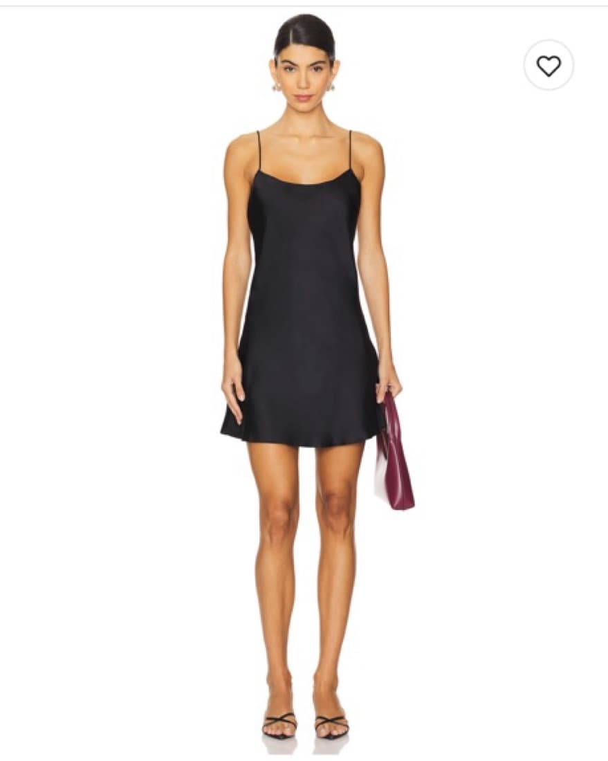 Anine Bing Silk Mini Dress - Image 1