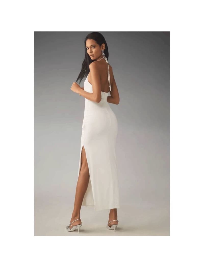 Bardot Neve Dress in Orchid White - Image 4