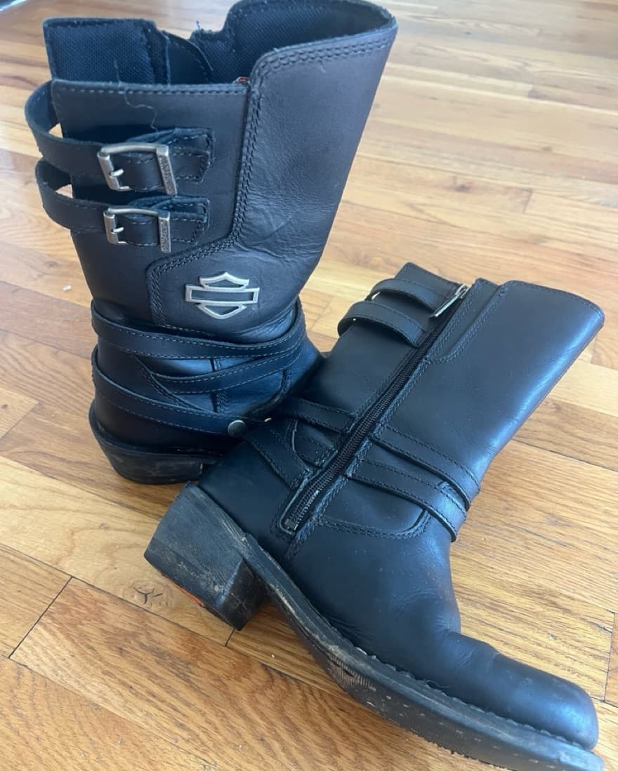 Harley Davidson Motor Boots - Image 1