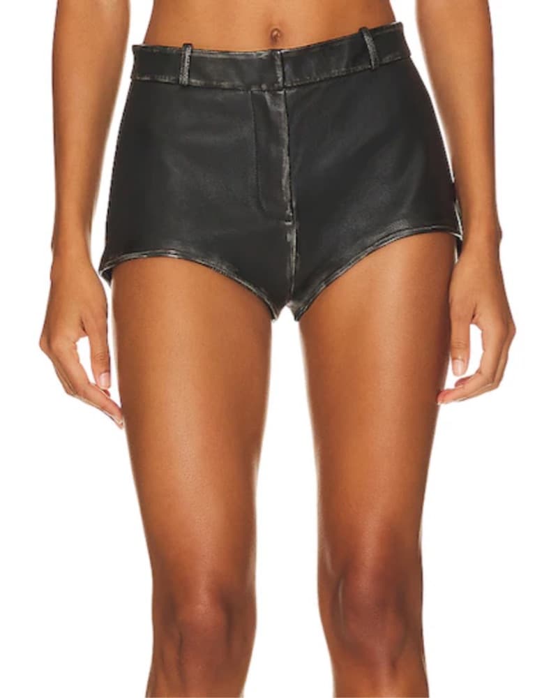LAMARQUE Annaise Short Black Distress - Image 1