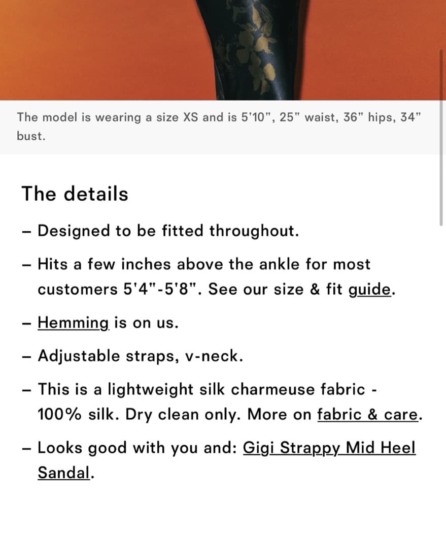 Reformation Parma Silk Dress - Image 5