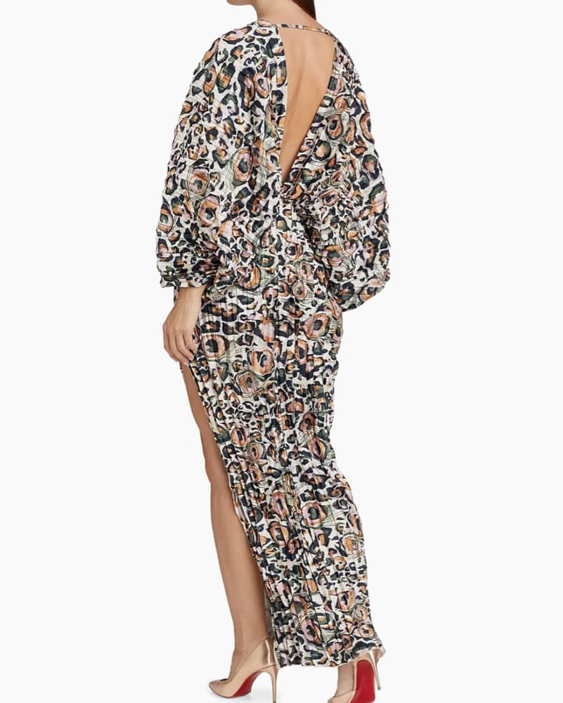 Lidee Deluxe Gown In Leopard - Image 3